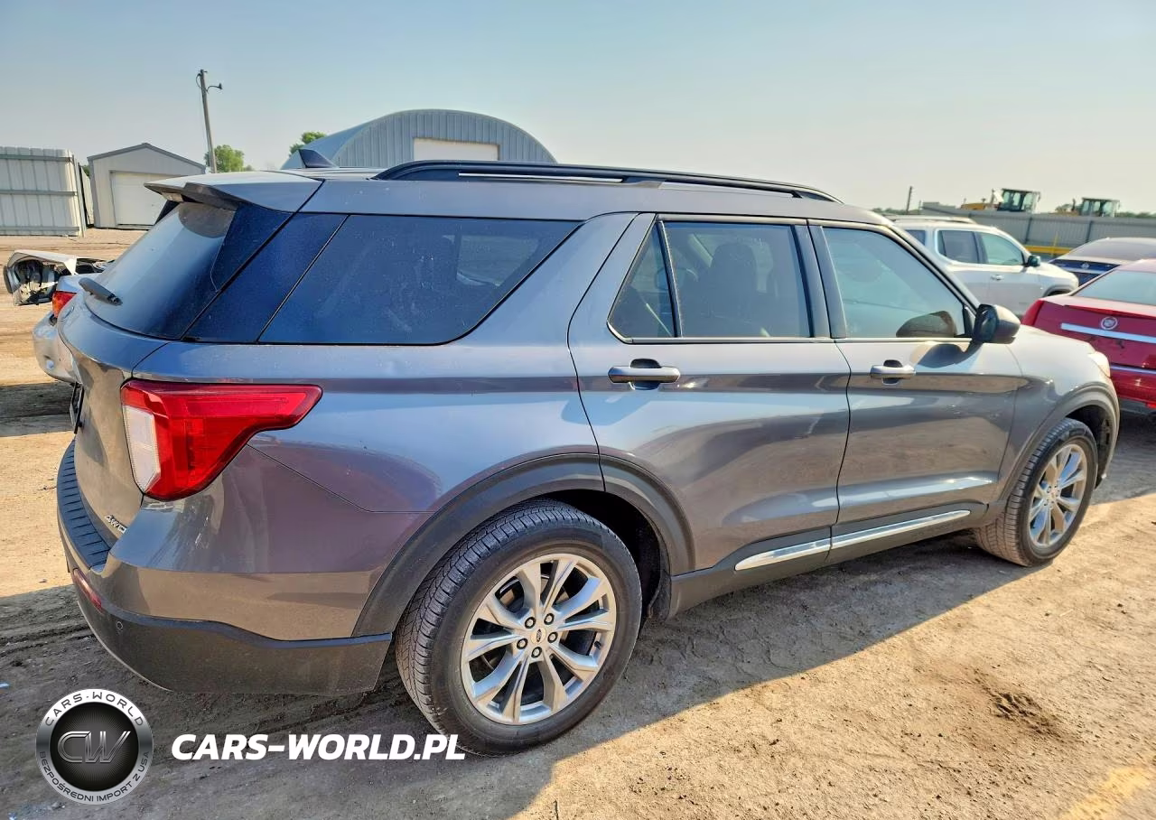 2021 Ford Explorer Xlt VIN:1FMSK8DH1MGC37185 - 3