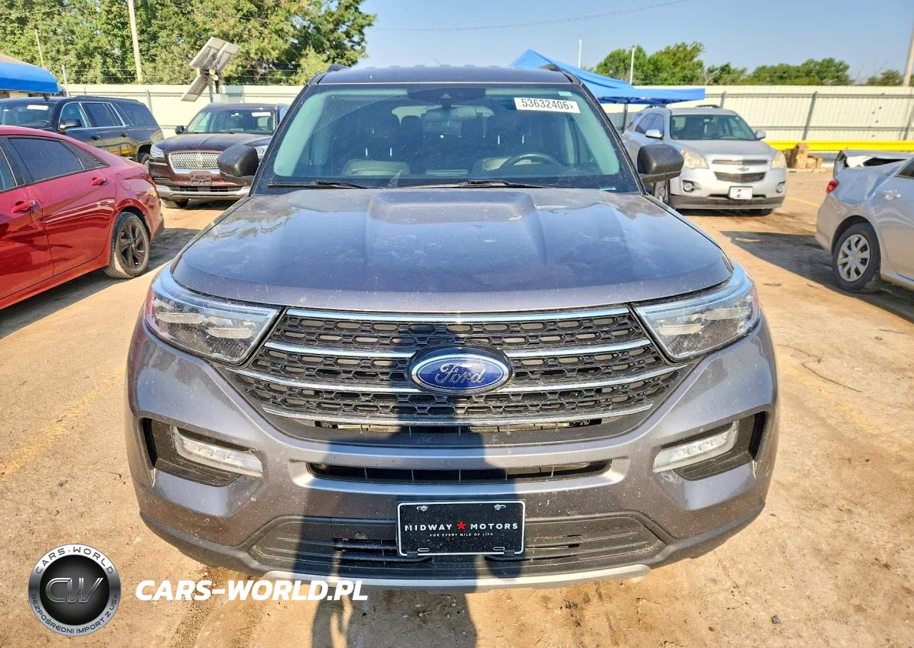 2021 Ford Explorer Xlt VIN:1FMSK8DH1MGC37185 - 5