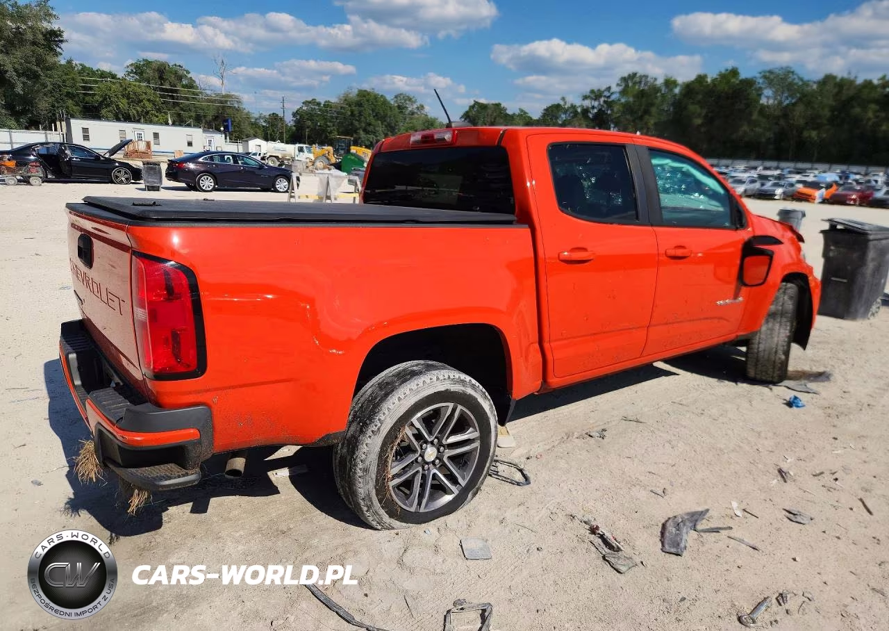 2021 Chevrolet Colorado VIN:1GCGSBEA9M1151215 - 3