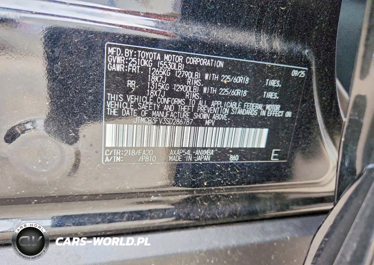 2025 Toyota Rav4 Se VIN:JTMCB3FV3SD286787 - 13
