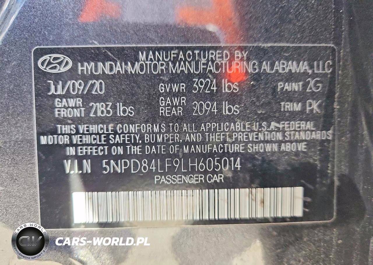 2020 Hyundai Elantra Sel VIN:5NPD84LF9LH605014 - 12