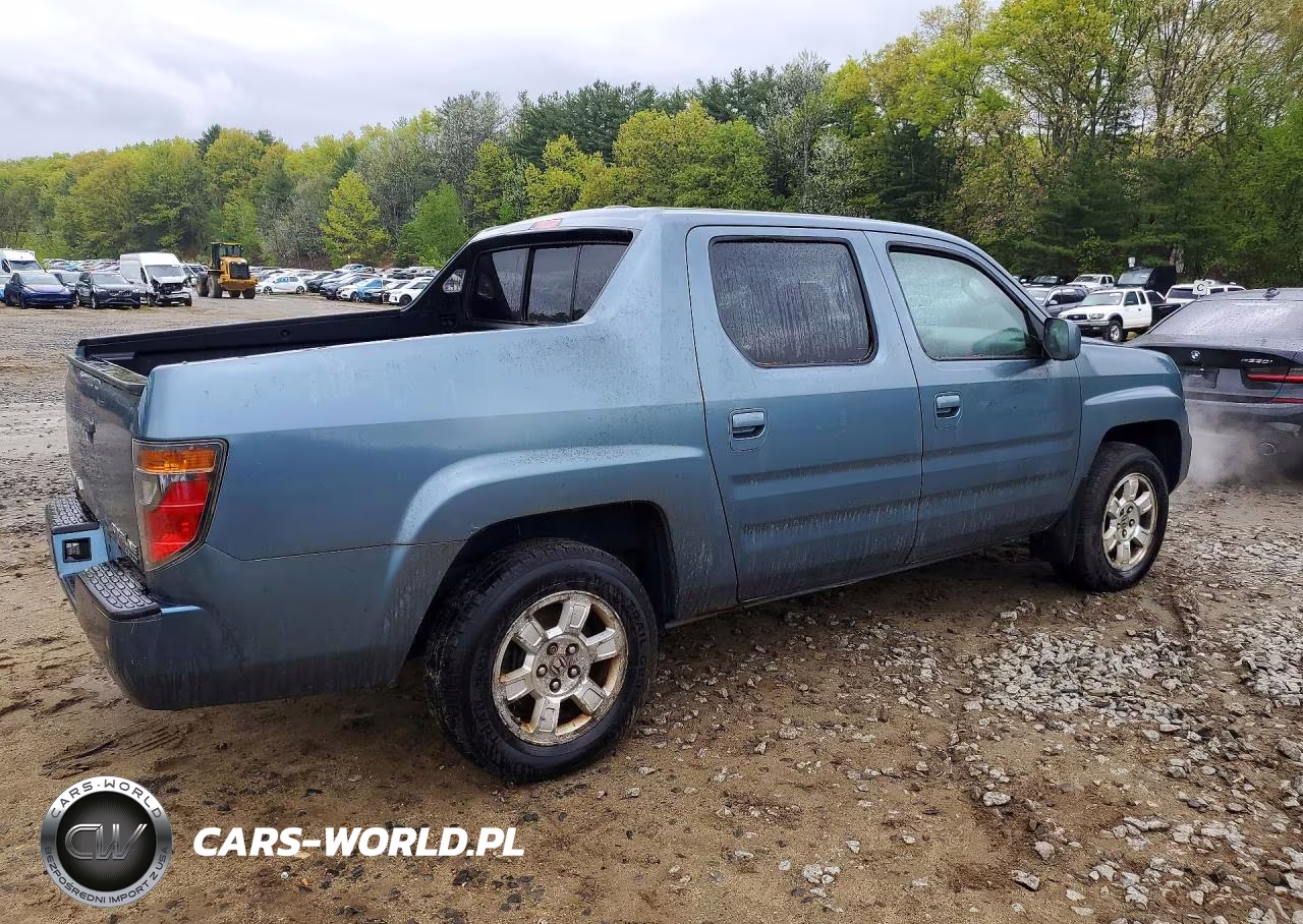 2008 Honda Ridgeline Rtl VIN:2HJYK16548H519710 - 3