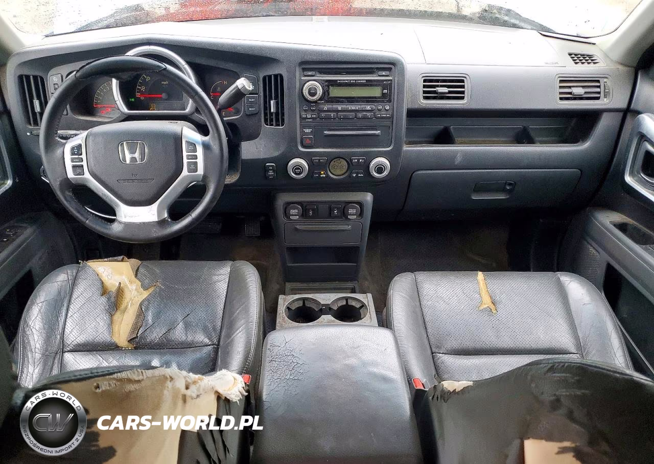 2008 Honda Ridgeline Rtl VIN:2HJYK16548H519710 - 8