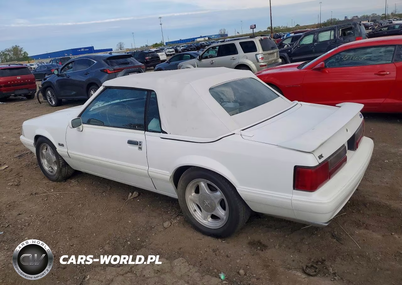 1993 Ford Mustang Lx VIN:1FACP44E6PF156997 - 2
