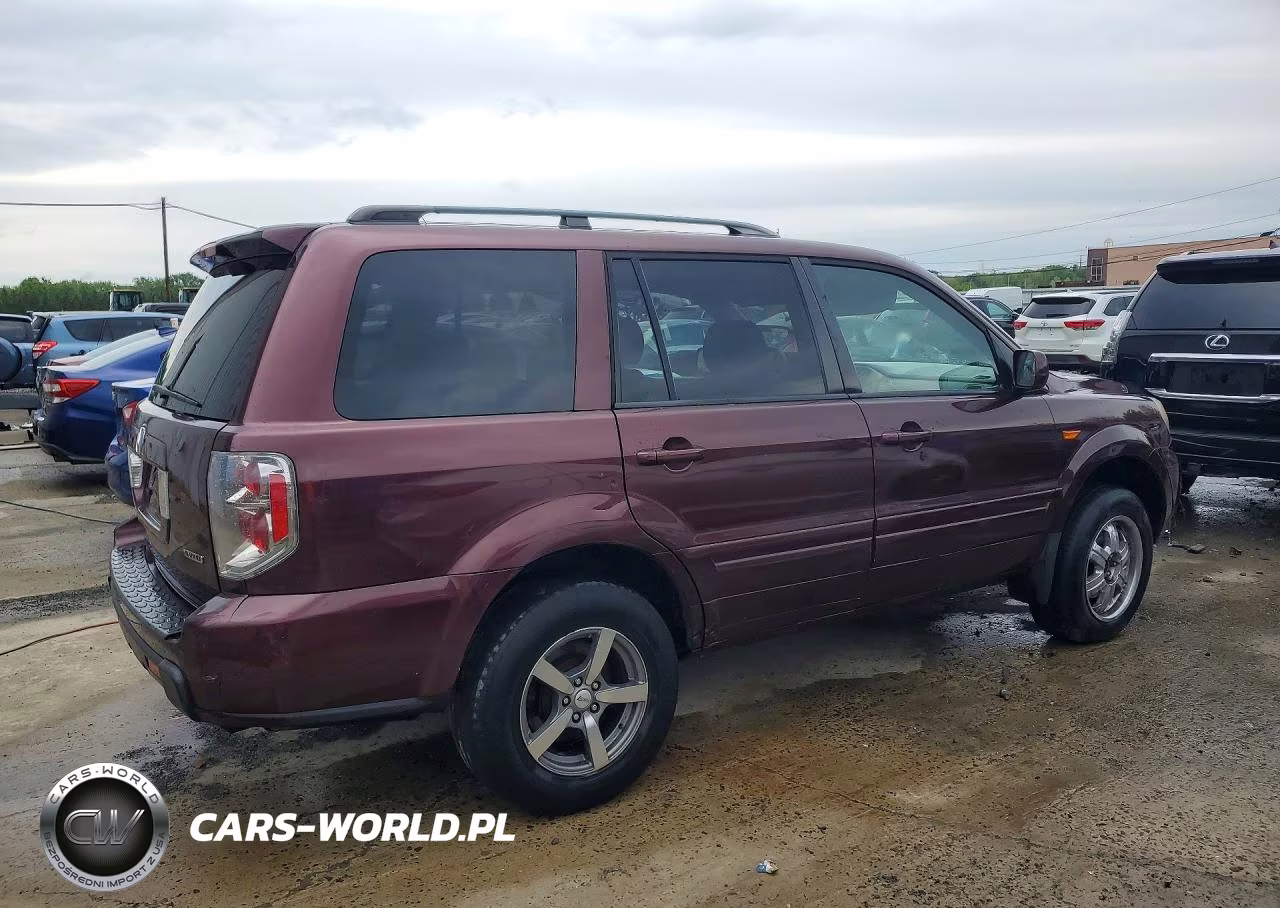 2007 Honda Pilot Ex VIN:5FNYF18497B028258 - 3