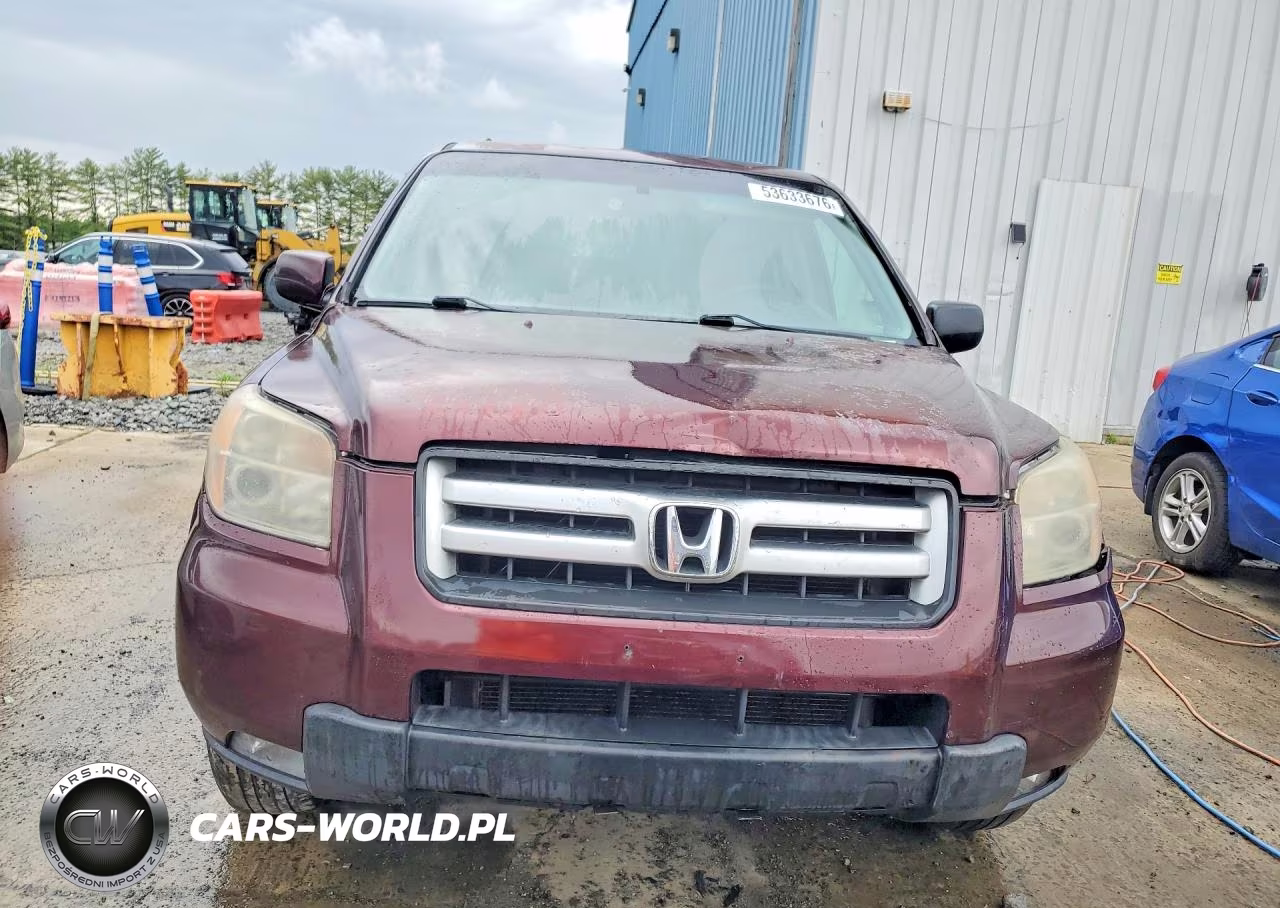 2007 Honda Pilot Ex VIN:5FNYF18497B028258 - 5