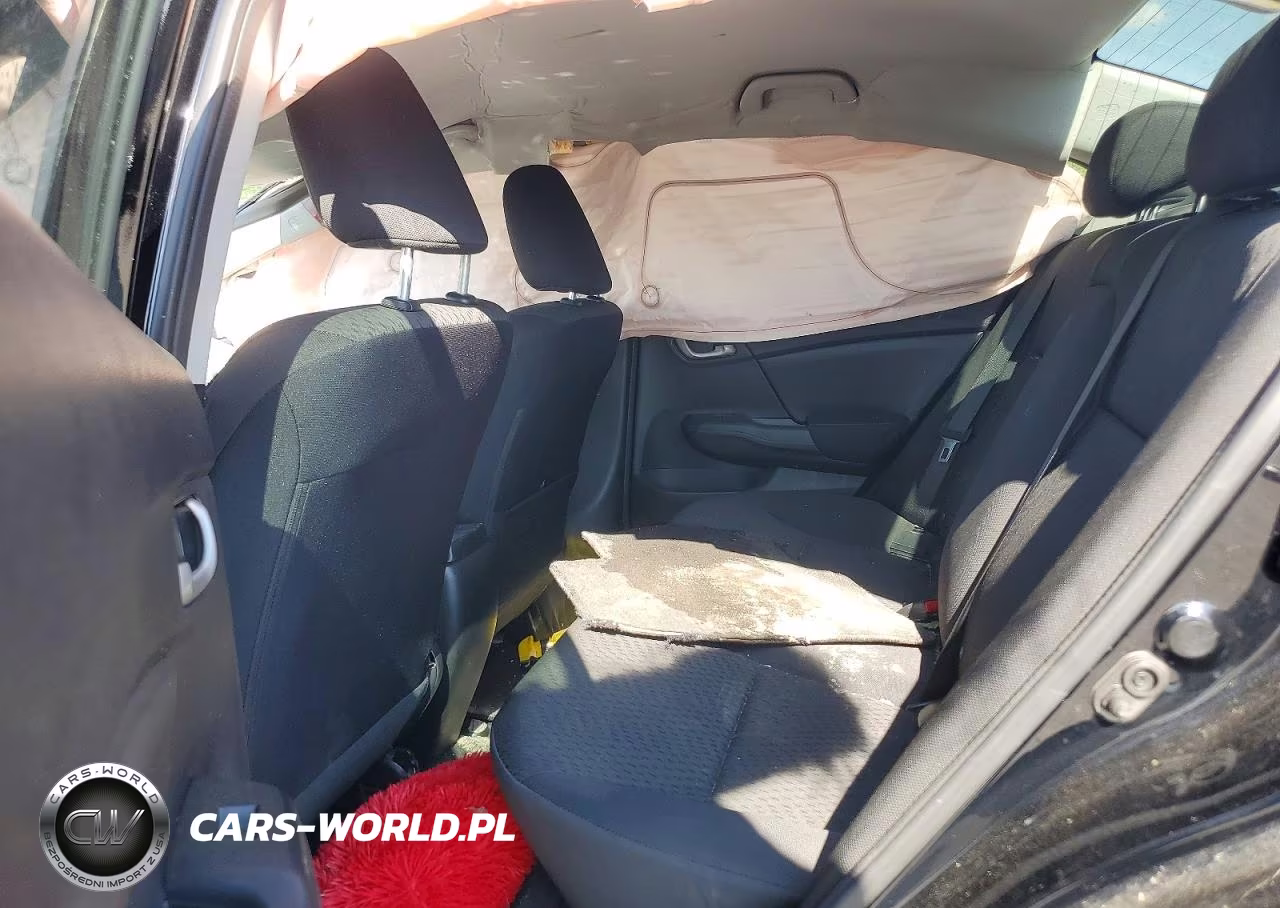 2015 Honda Civic Lx VIN:19XFB2F53FE003803 - 10