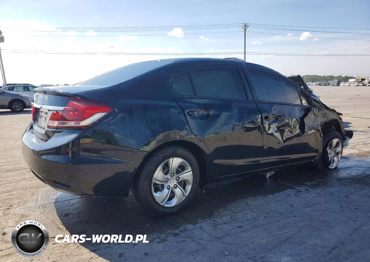 2015 Honda Civic Lx VIN:19XFB2F53FE003803 - 3