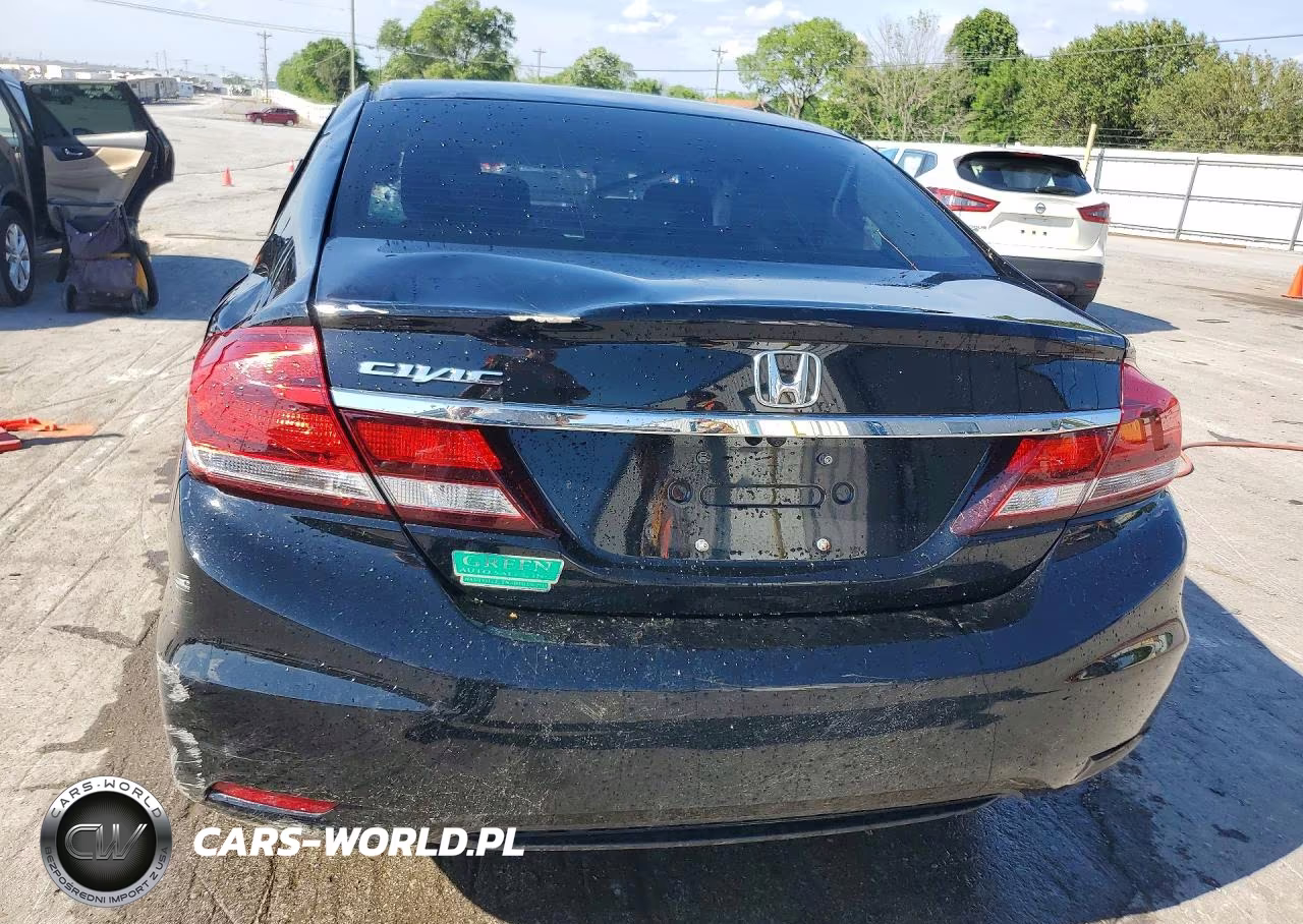2015 Honda Civic Lx VIN:19XFB2F53FE003803 - 6