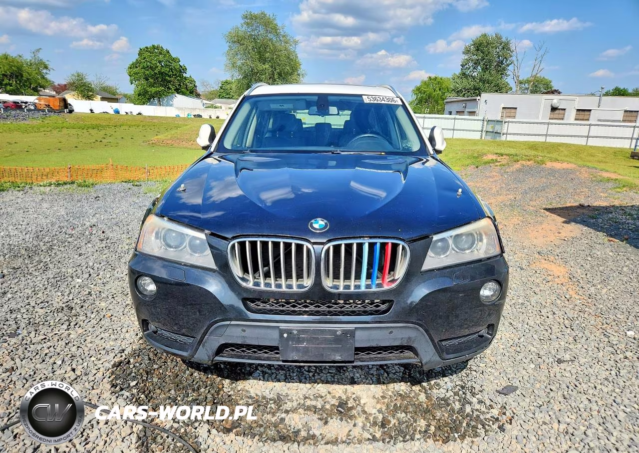 2012 BMW X3 Awd VIN:5UXWX5C51CL726557 - 5
