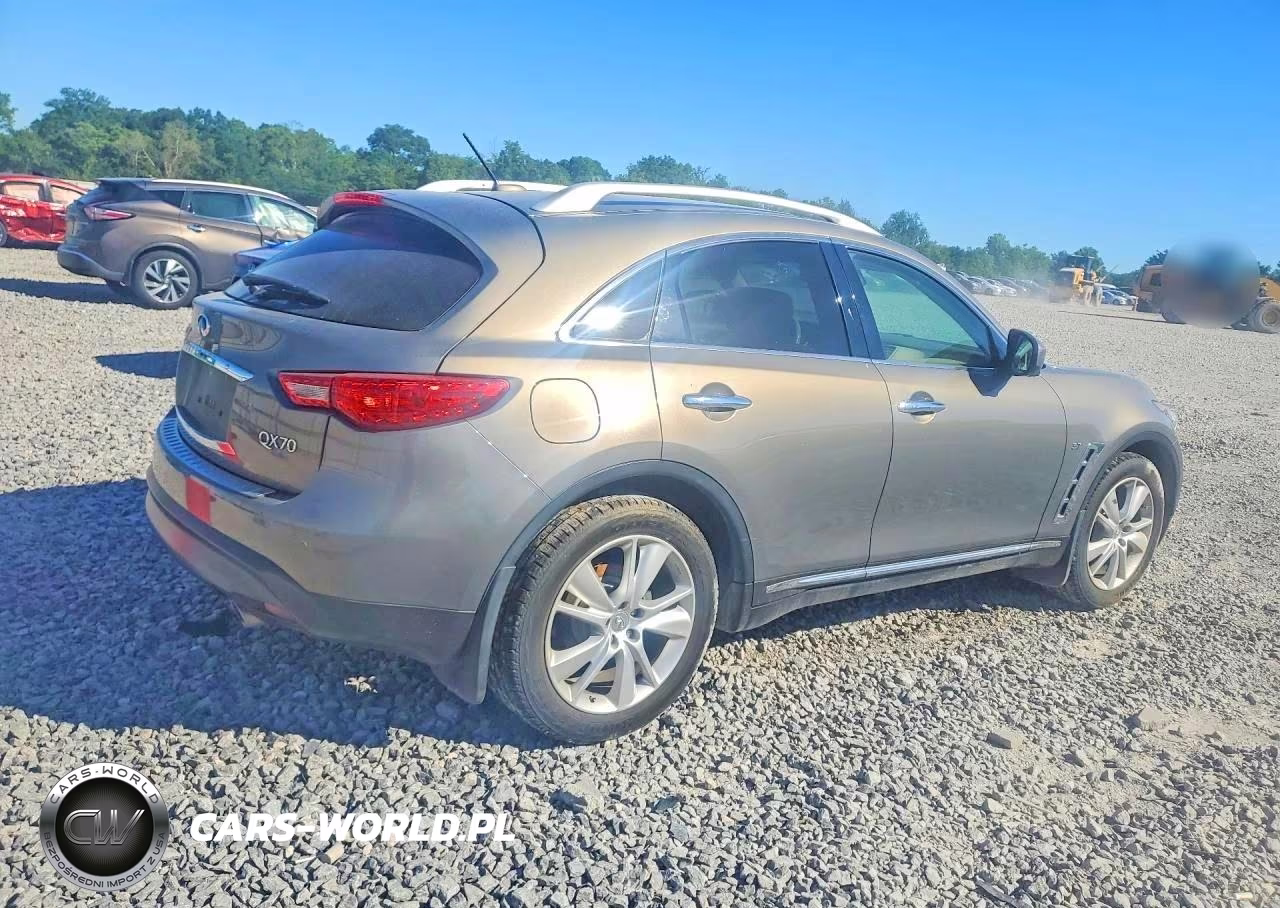 2015 Infiniti Qx70 Base VIN:JN8CS1MU0FM381560 - 3