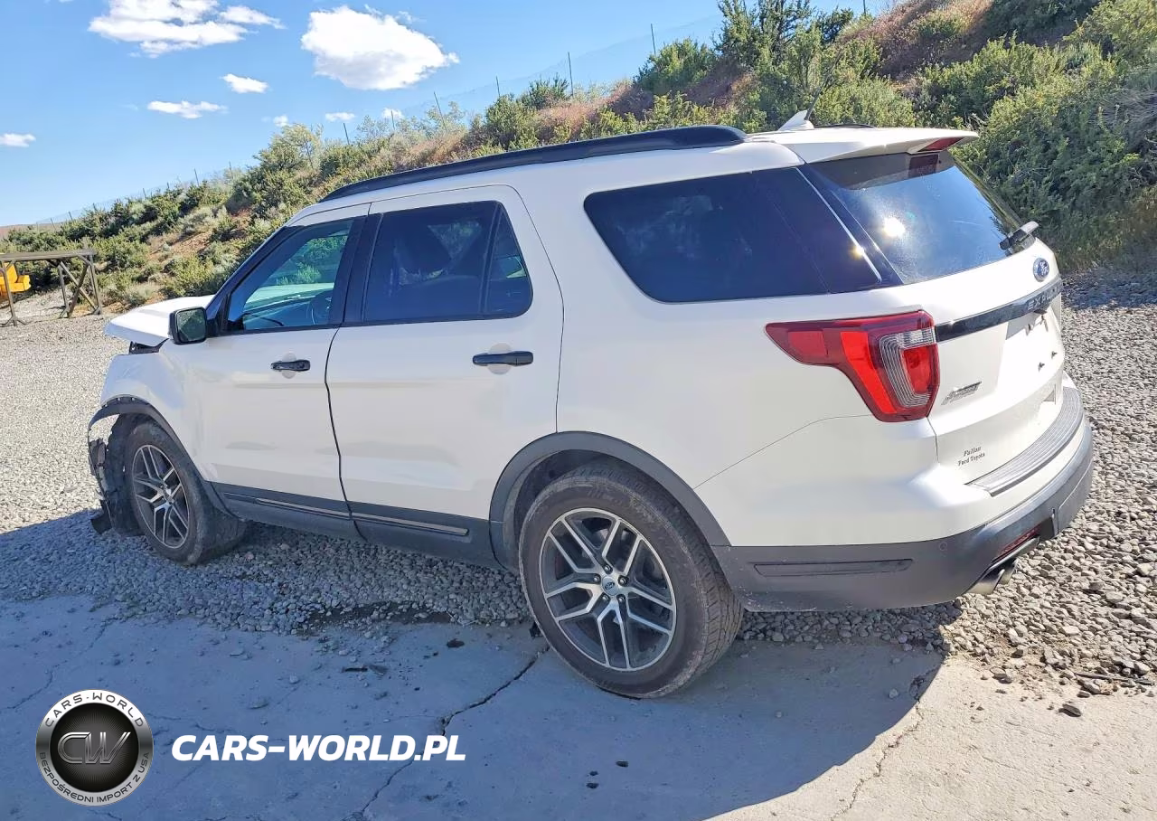 2019 Ford Explorer Sport VIN:1FM5K8GT8KGB40768 - 2