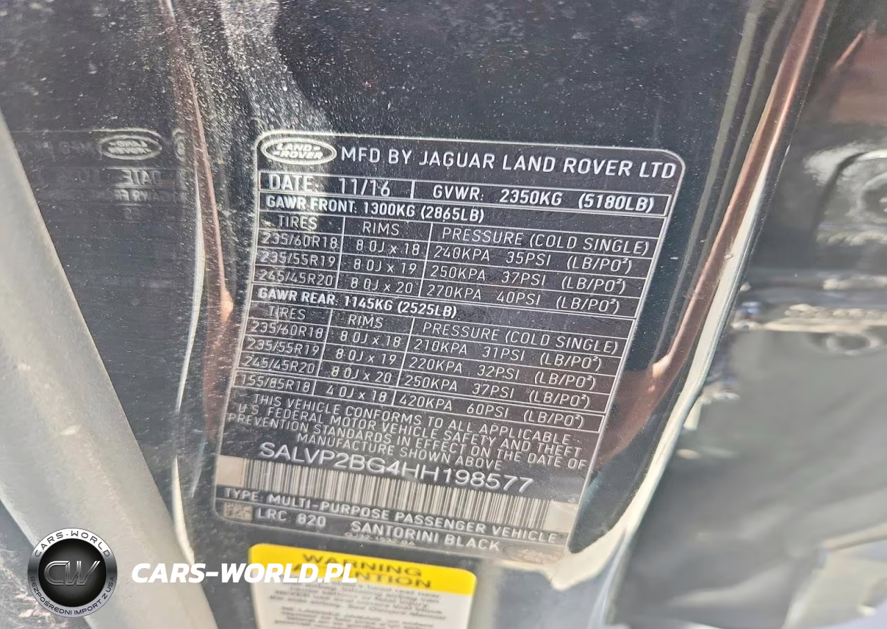 2017 Land Rover Range Rover Evoque Se VIN:SALVP2BG4HH198577 - 13