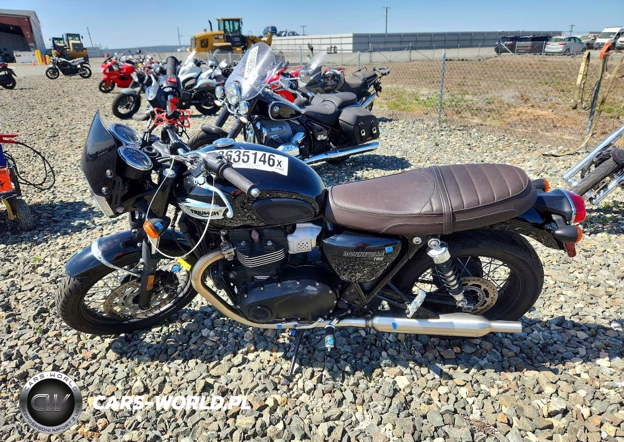 2022 Triumph Motorcycle Bonneville T100 VIN:SMTD10G77NTAU7229 - 3