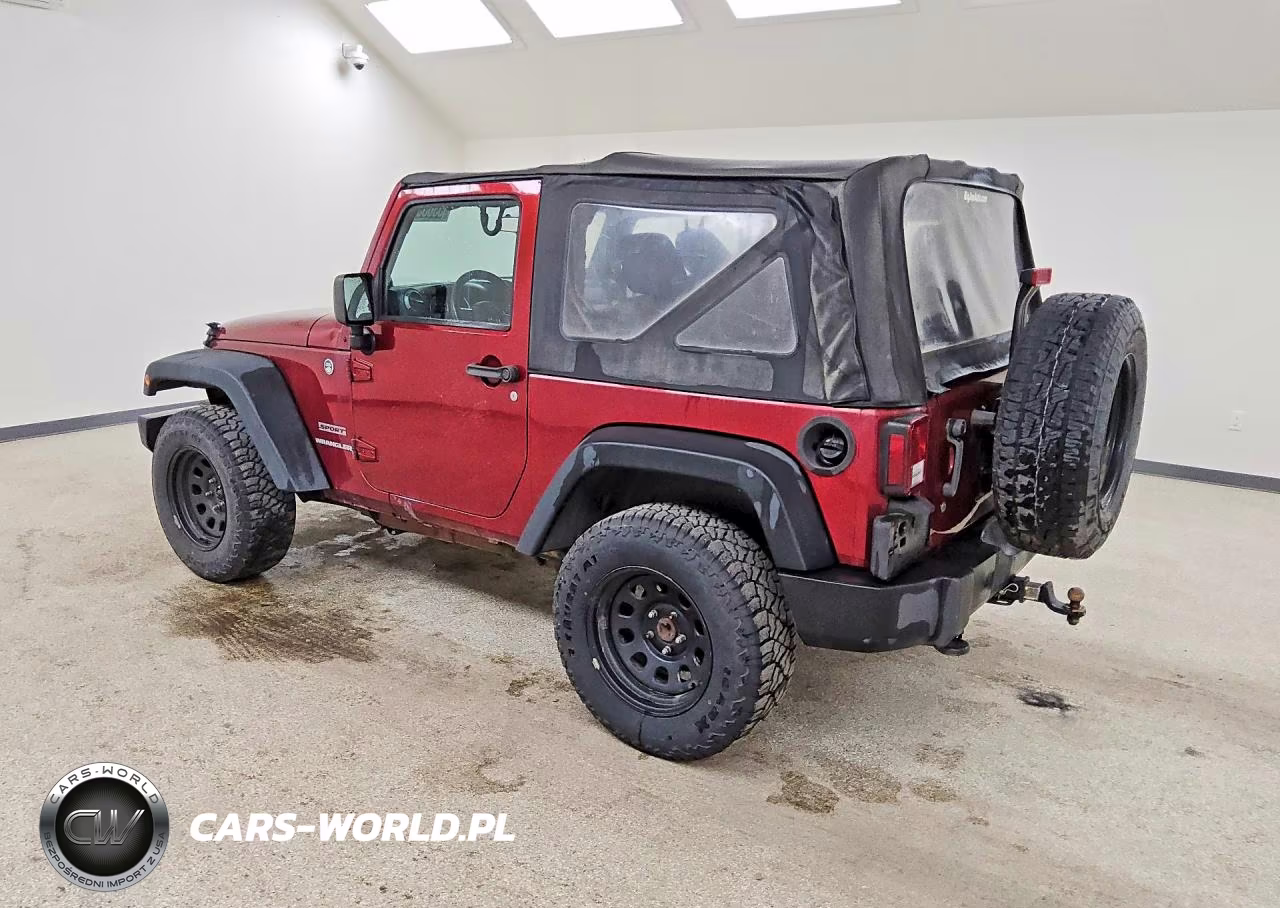 2012 Jeep Wrangler Sport VIN:1C4AJWAG6CL284835 - 2