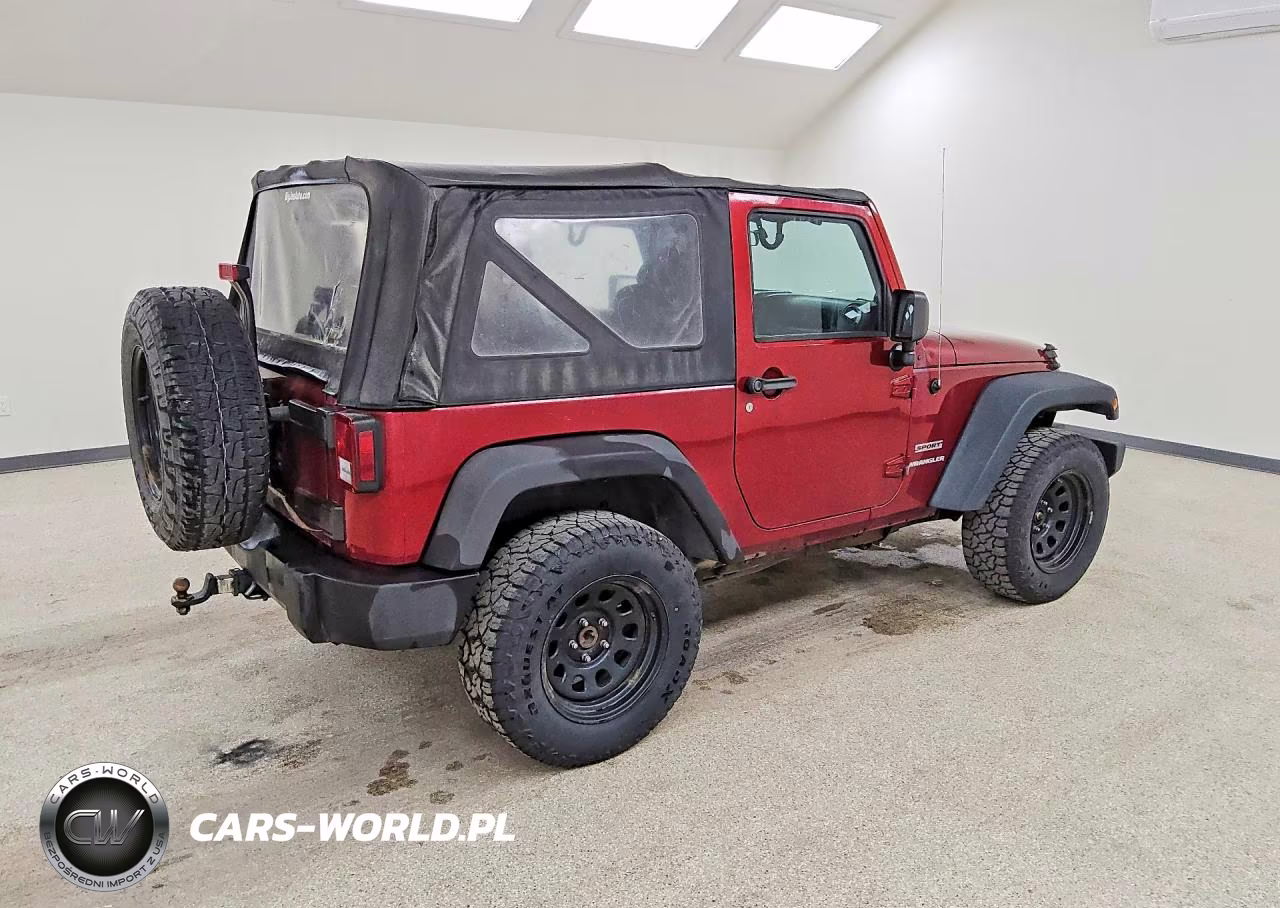 2012 Jeep Wrangler Sport VIN:1C4AJWAG6CL284835 - 3