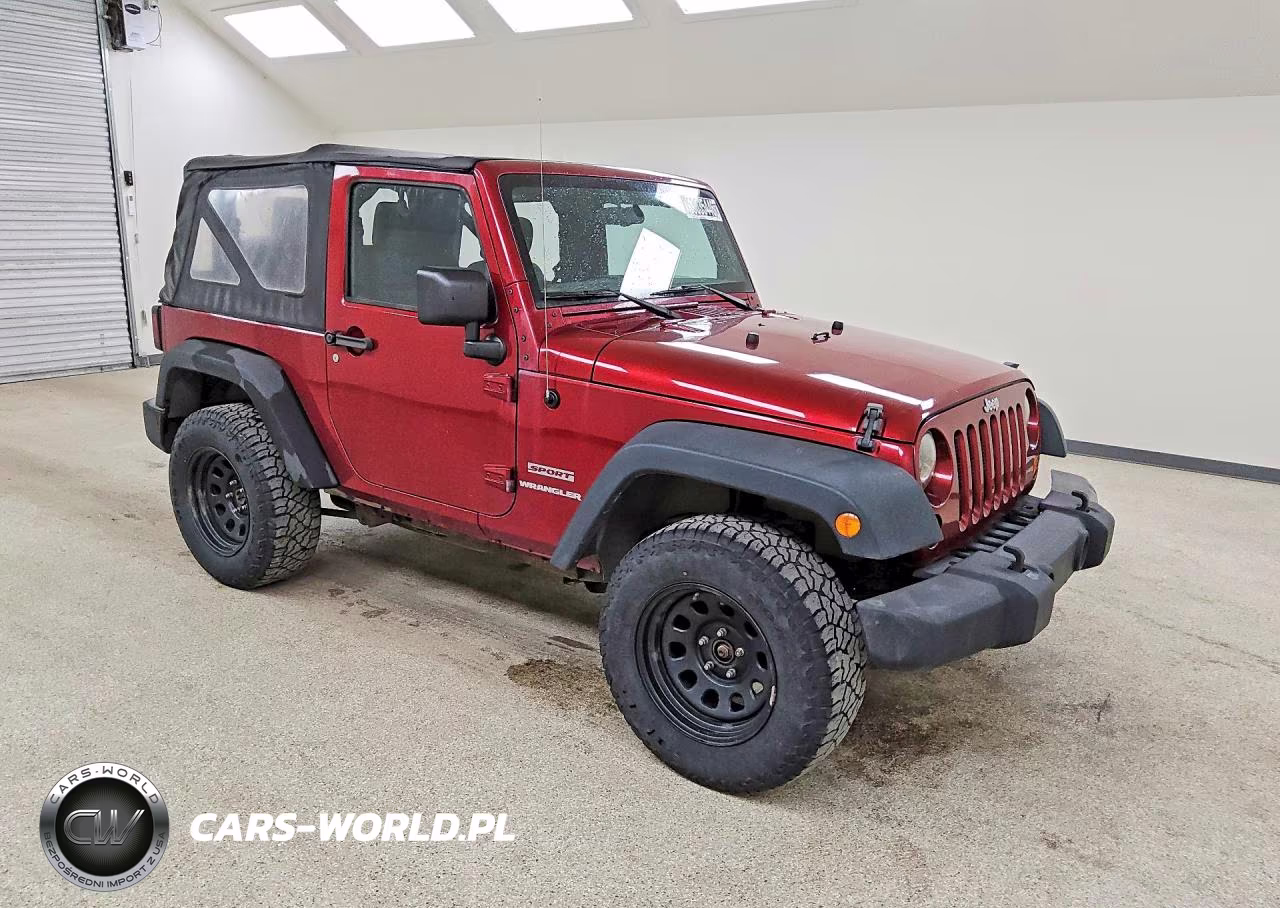 2012 Jeep Wrangler Sport VIN:1C4AJWAG6CL284835 - 4