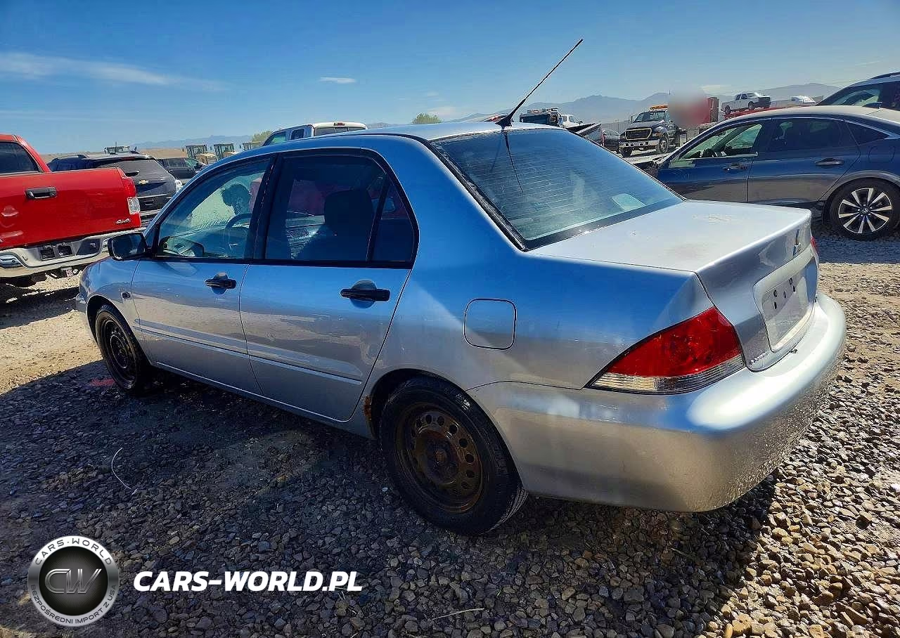2006 Mitsubishi Lancer Es VIN:JA3AJ26E36U010828 - 2