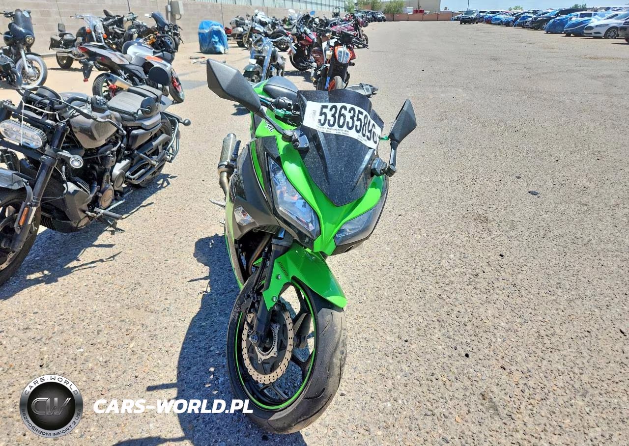 2013 Kawasaki Ex300 B VIN:JKAEX8B18DDA03987 - 2