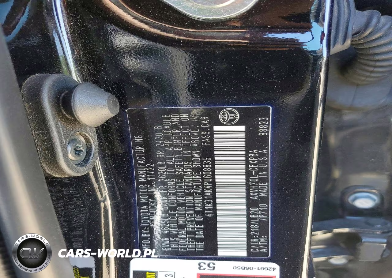 2023 Toyota Camry Xse VIN:4T1K31AK4PU608835 - 12
