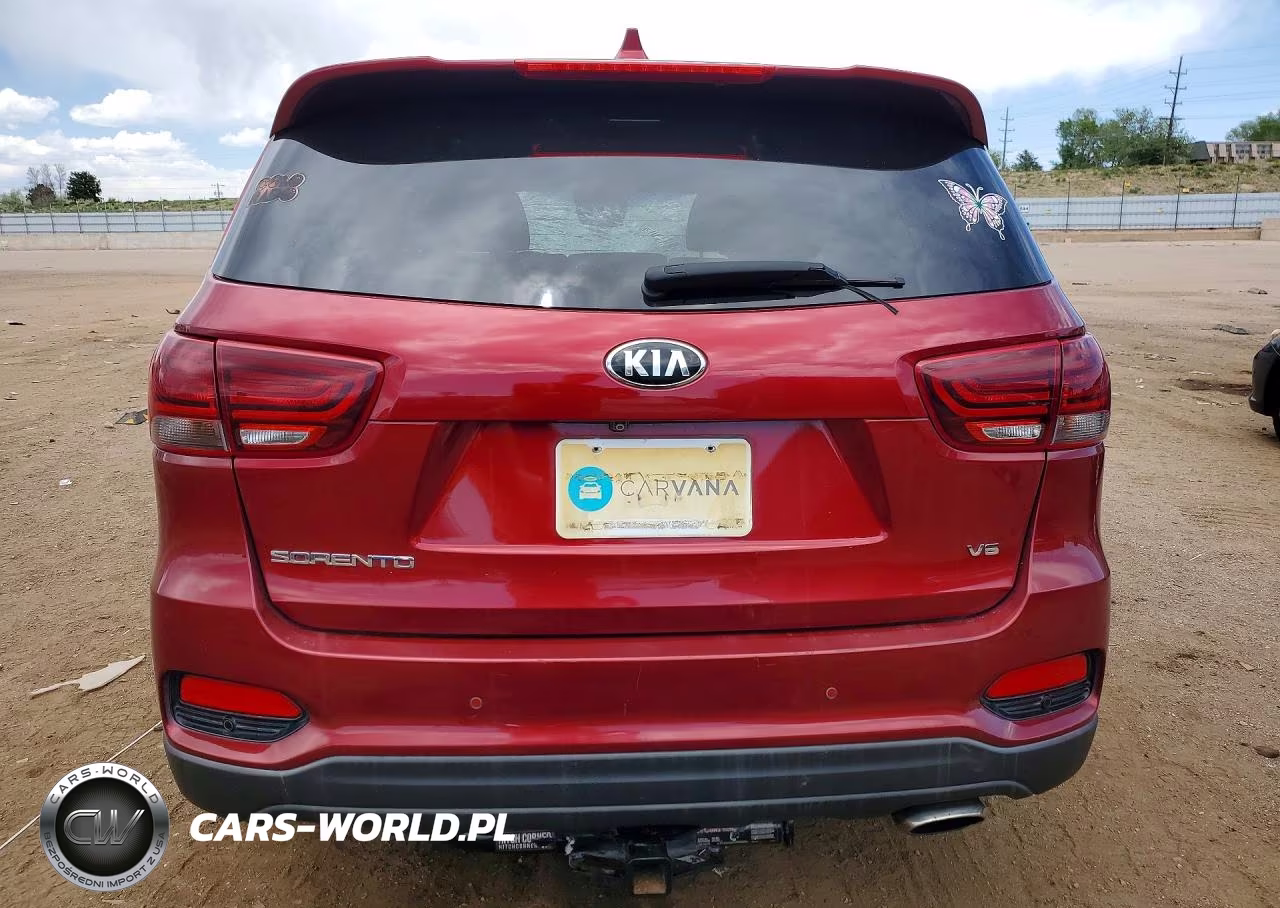 2019 Kia Sorento Lx V6 VIN:5XYPGDA55KG460702 - 6