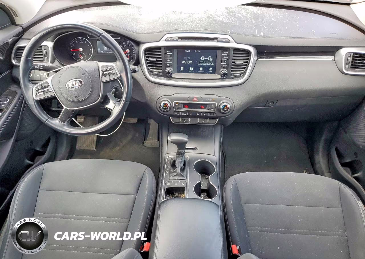 2019 Kia Sorento Lx V6 VIN:5XYPGDA55KG460702 - 8