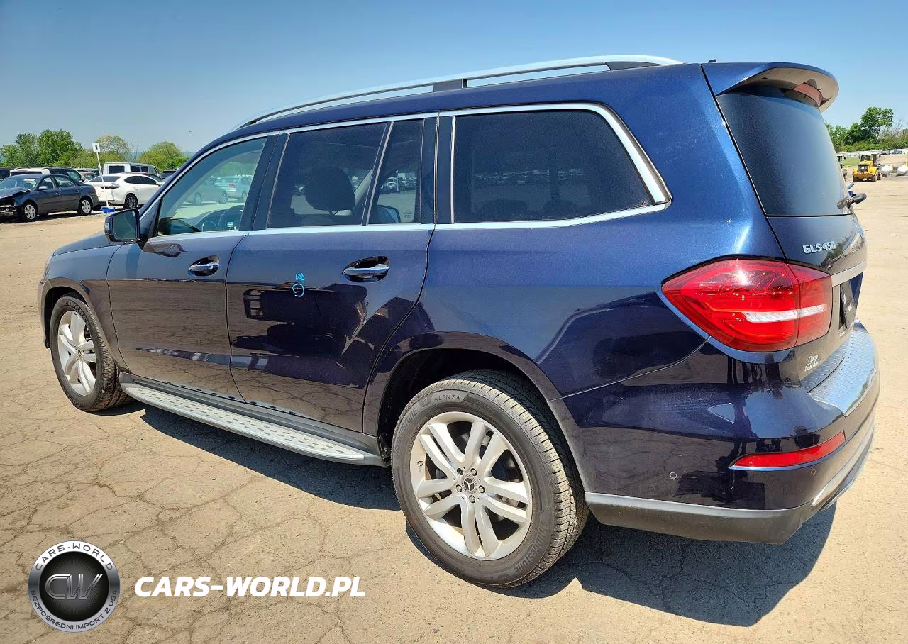 2017 Mercedes-Benz Gls 450 4Matic VIN:4JGDF6EE8HA926283 - 2