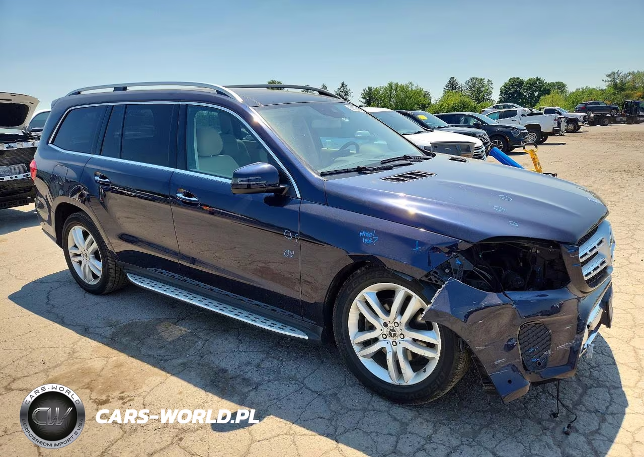 2017 Mercedes-Benz Gls 450 4Matic VIN:4JGDF6EE8HA926283 - 4