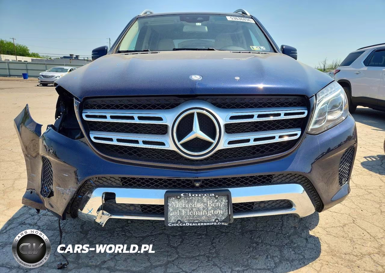 2017 Mercedes-Benz Gls 450 4Matic VIN:4JGDF6EE8HA926283 - 5