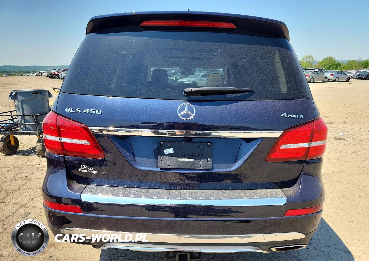 2017 Mercedes-Benz Gls 450 4Matic VIN:4JGDF6EE8HA926283 - 6