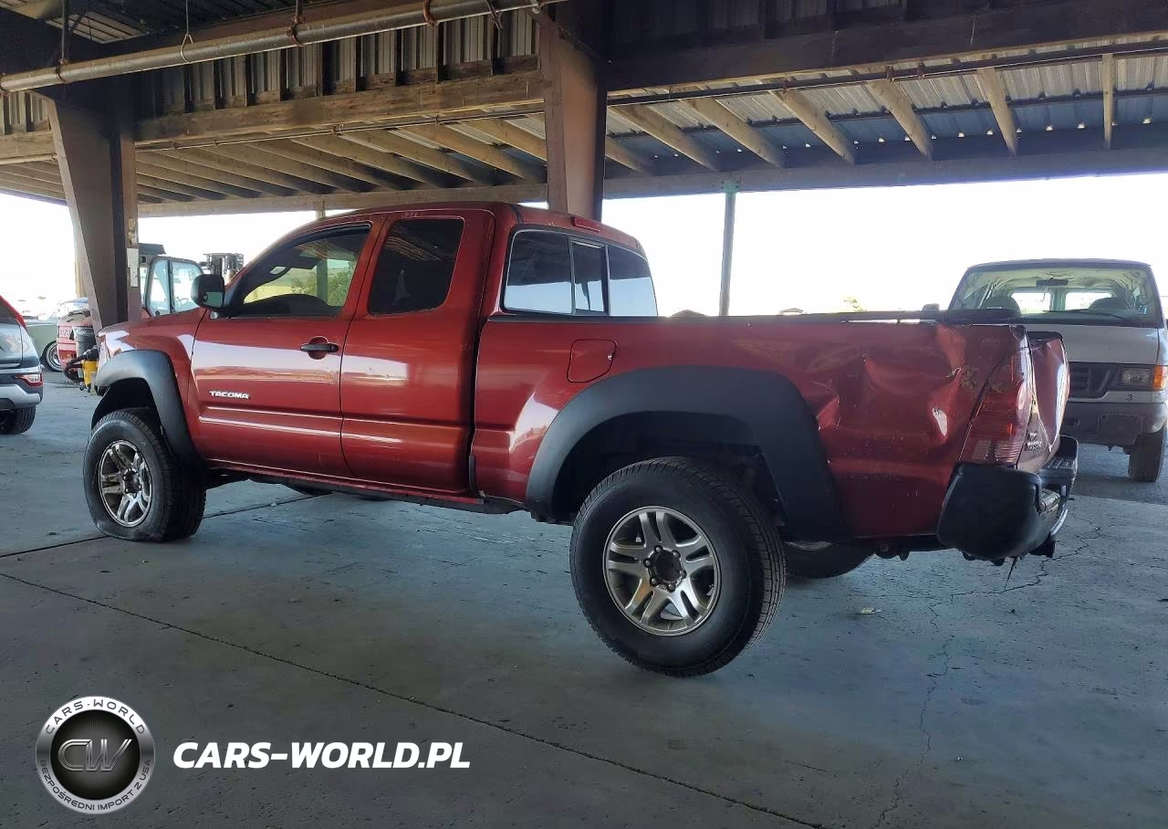 2007 Toyota Tacoma Access Cab VIN:5TEUX42N27Z372348 - 2