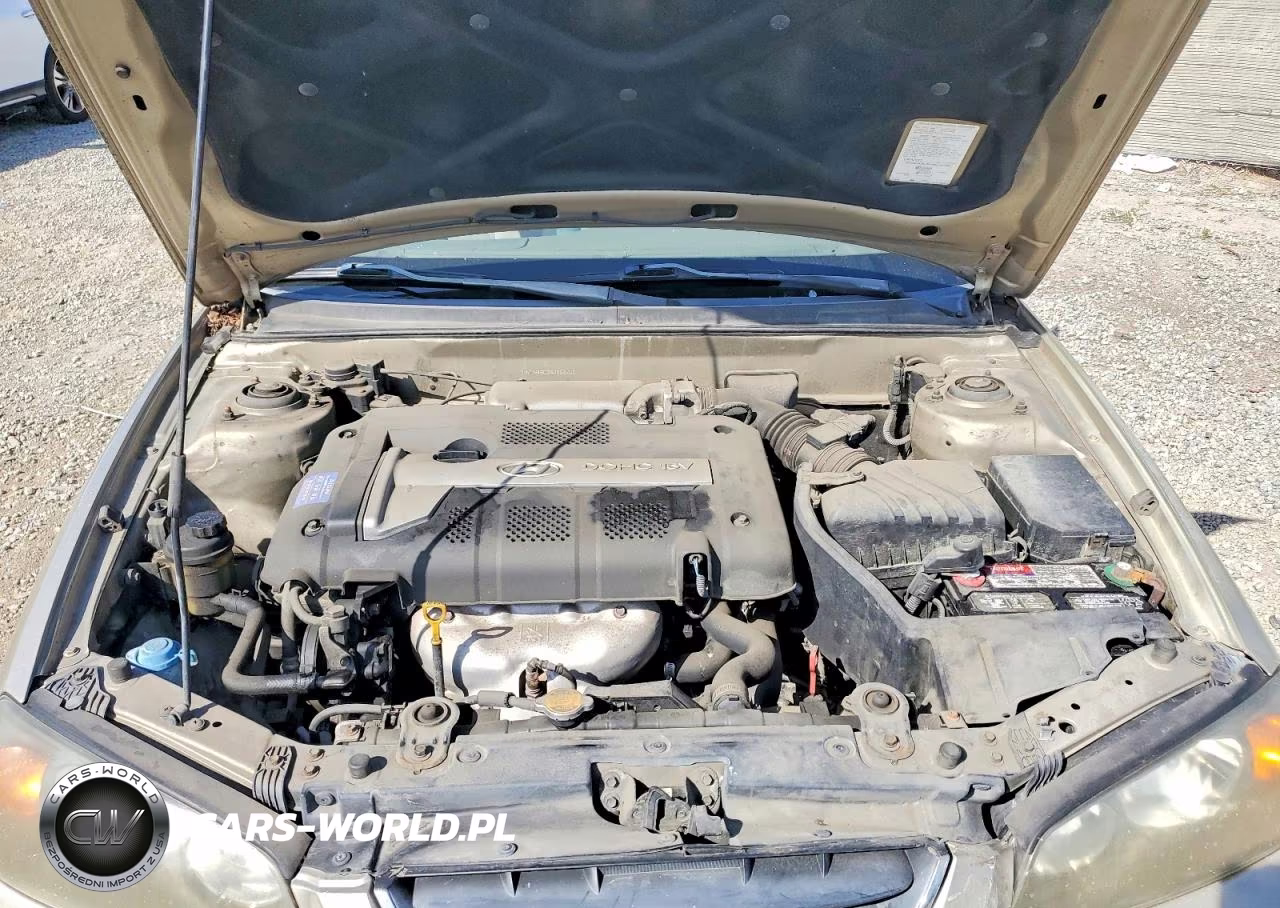 2005 Hyundai Elantra Gls VIN:KMHDN46D35U962261 - 11