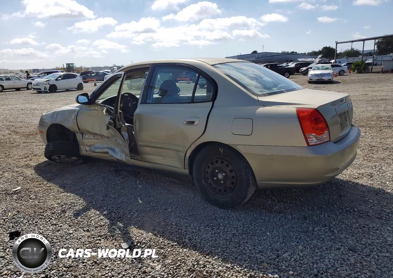 2005 Hyundai Elantra Gls VIN:KMHDN46D35U962261 - 2