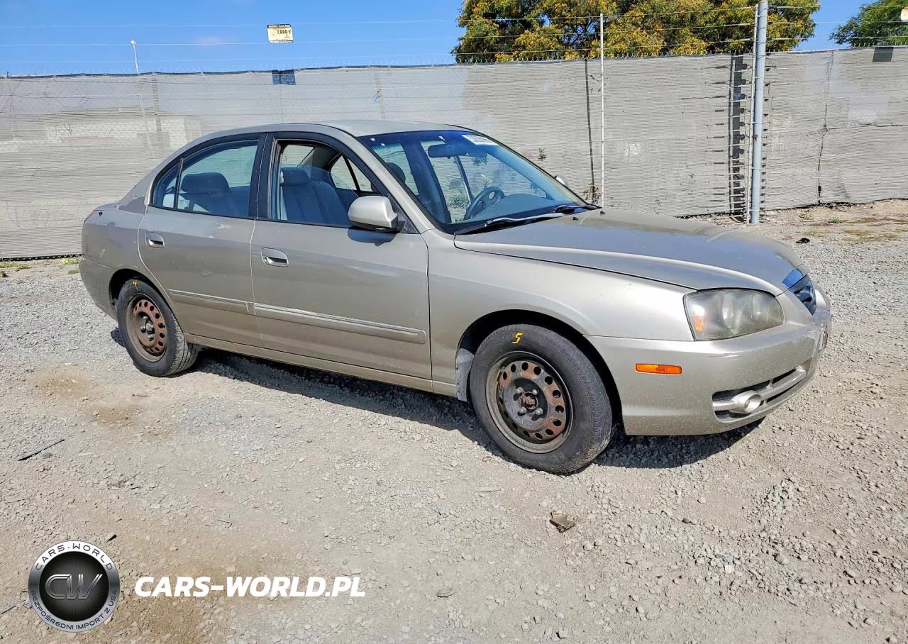 2005 Hyundai Elantra Gls VIN:KMHDN46D35U962261 - 4