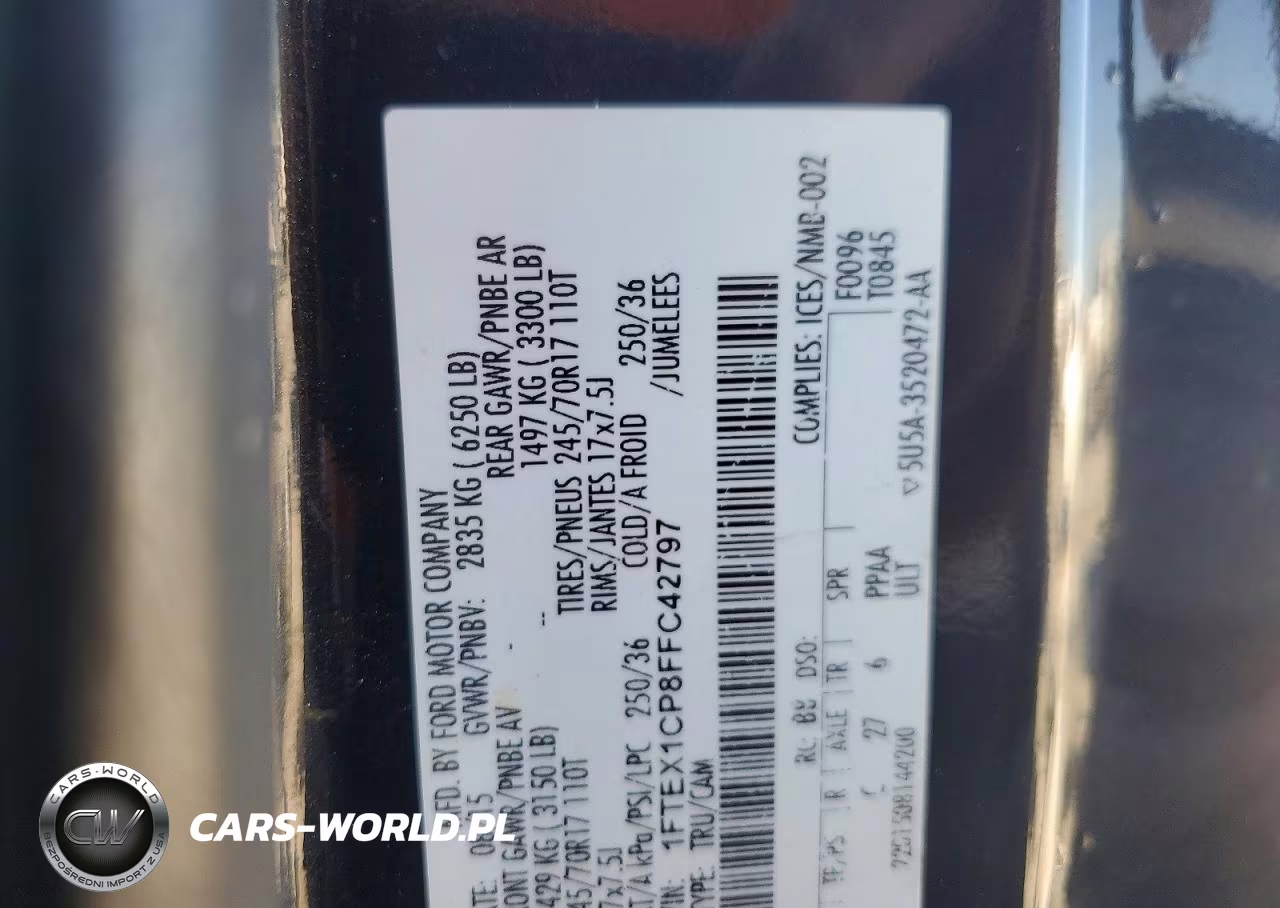 2015 Ford F150 Super Cab VIN:1FTEX1CP8FFC42797 - 13