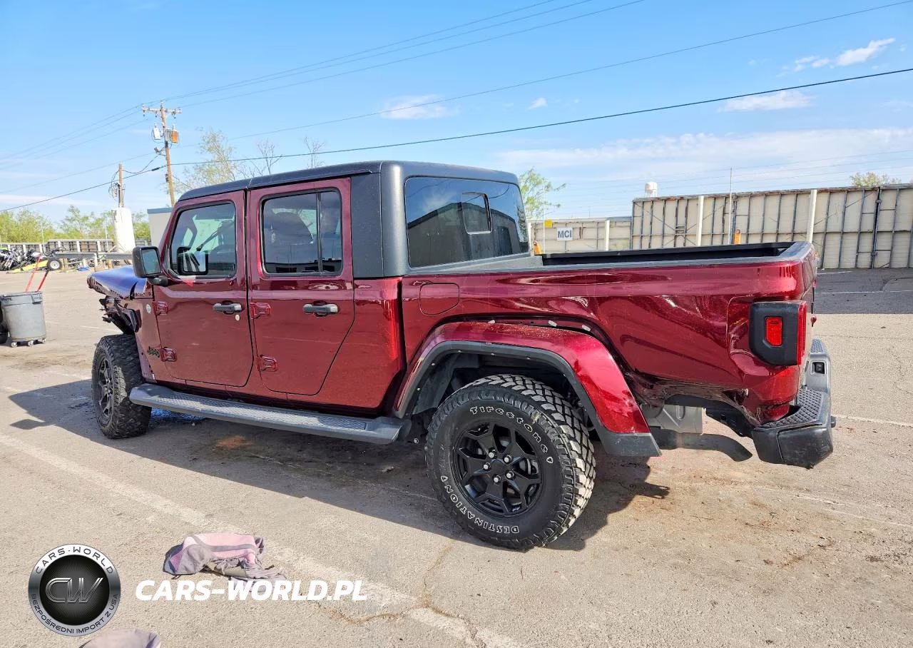 2022 Jeep Gladiator Sport VIN:1C6HJTAG8NL106920 - 2