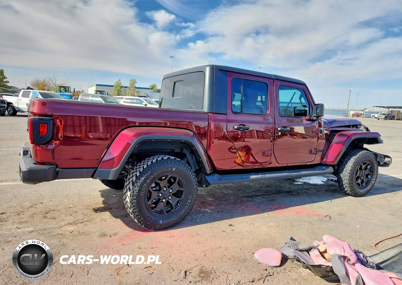 2022 Jeep Gladiator Sport VIN:1C6HJTAG8NL106920 - 3