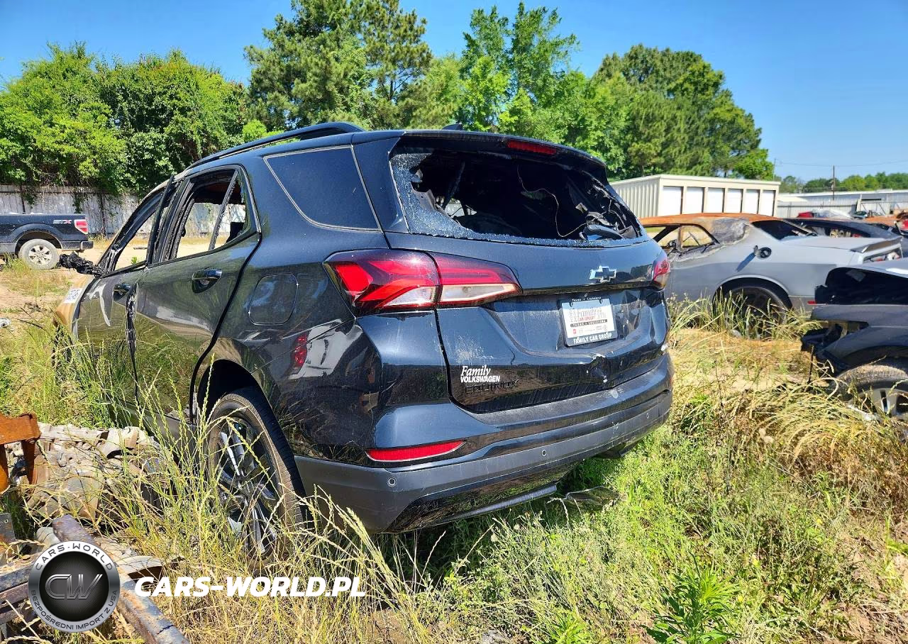 2024 Chevrolet Equinox Rs VIN:3GNAXMEG5RL104892 - 2