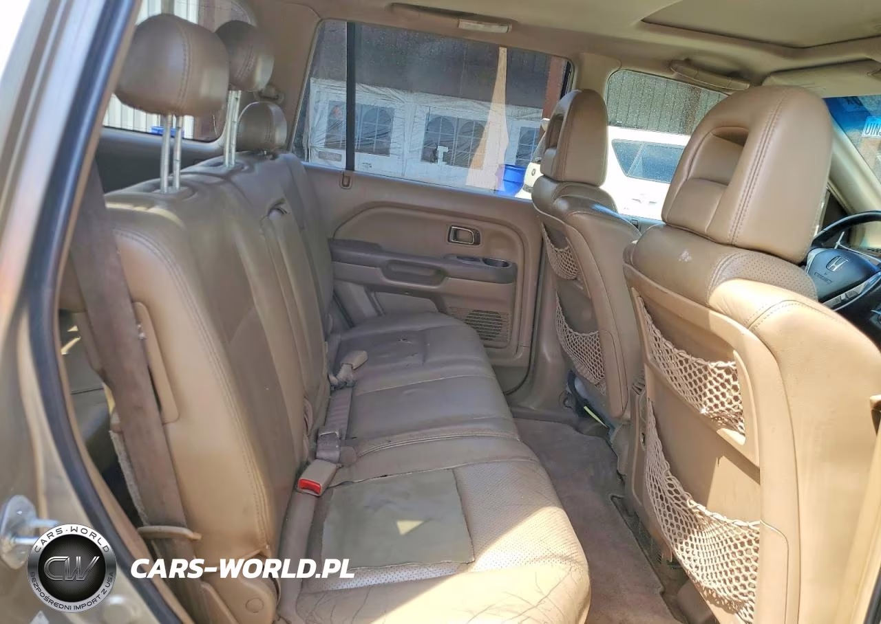 2005 Honda Pilot Exl VIN:2HKYF18705H529046 - 10