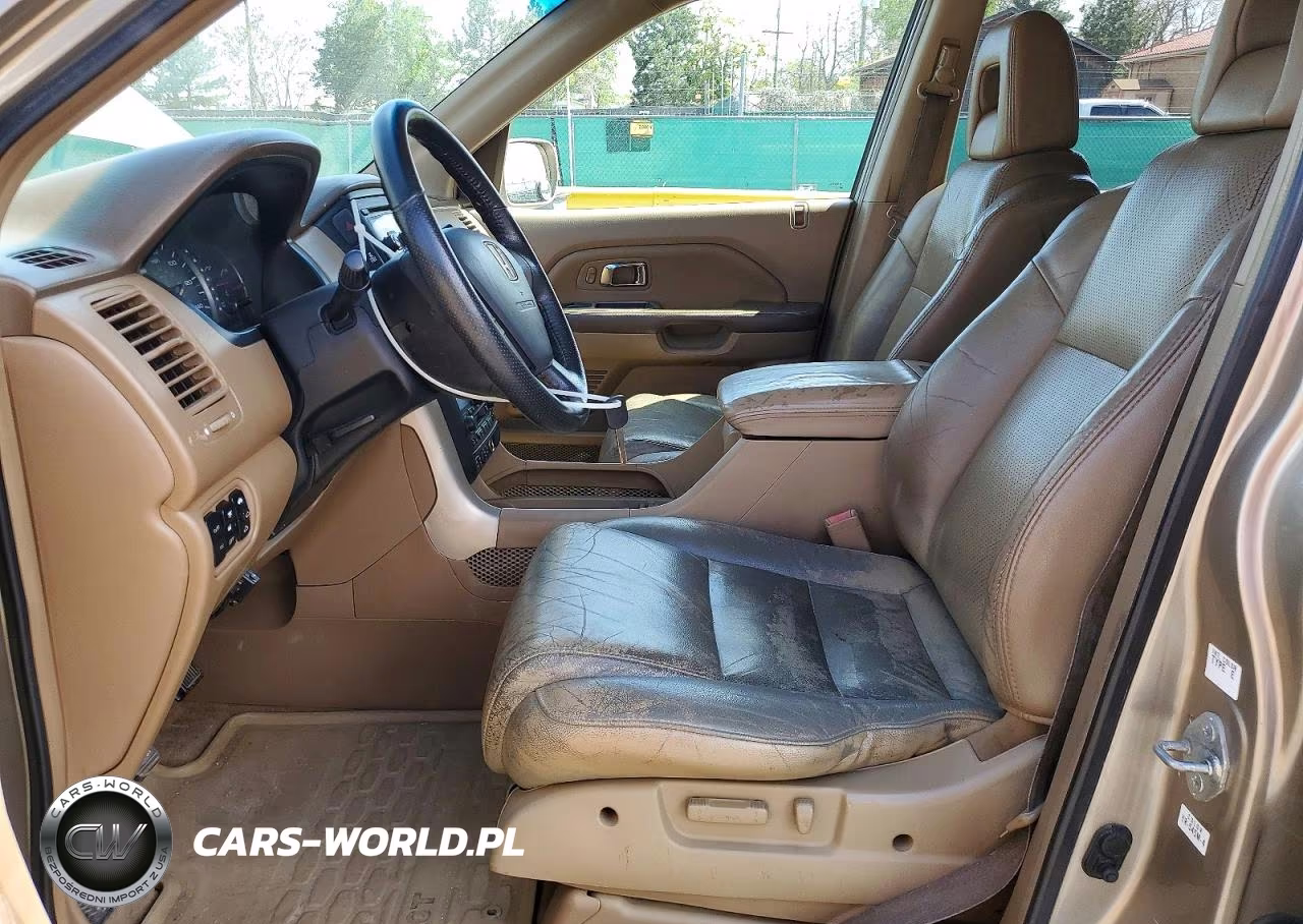 2005 Honda Pilot Exl VIN:2HKYF18705H529046 - 7