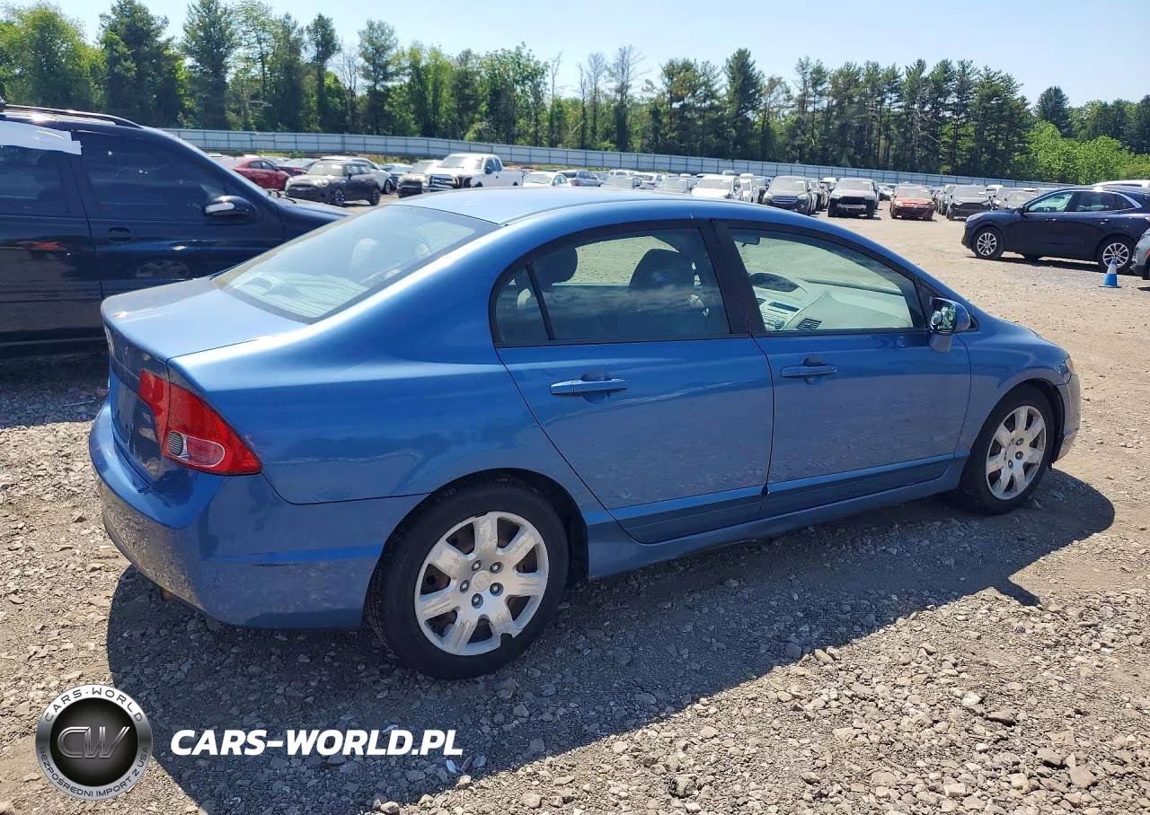 2008 Honda Civic Lx VIN:1HGFA16568L114659 - 3