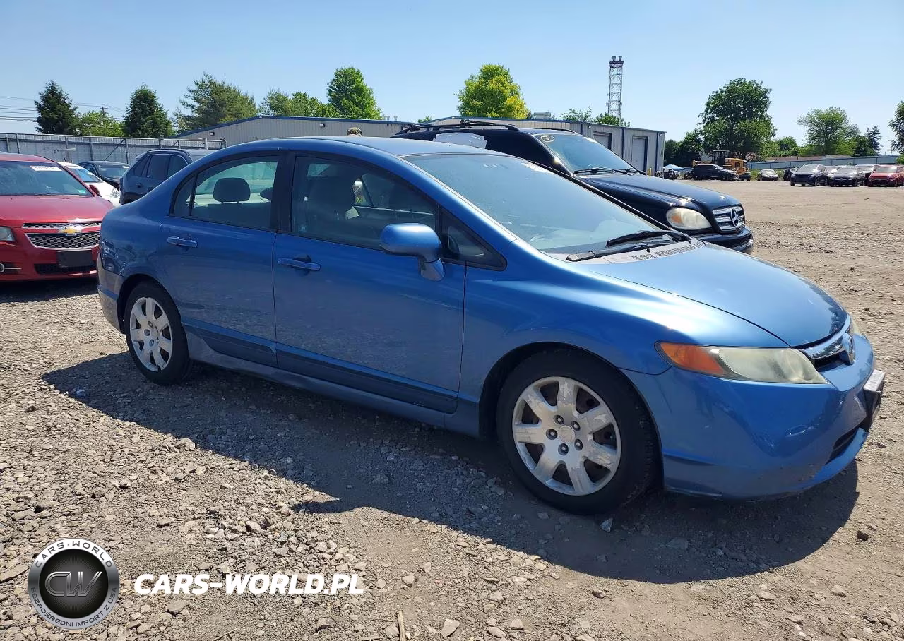 2008 Honda Civic Lx VIN:1HGFA16568L114659 - 4