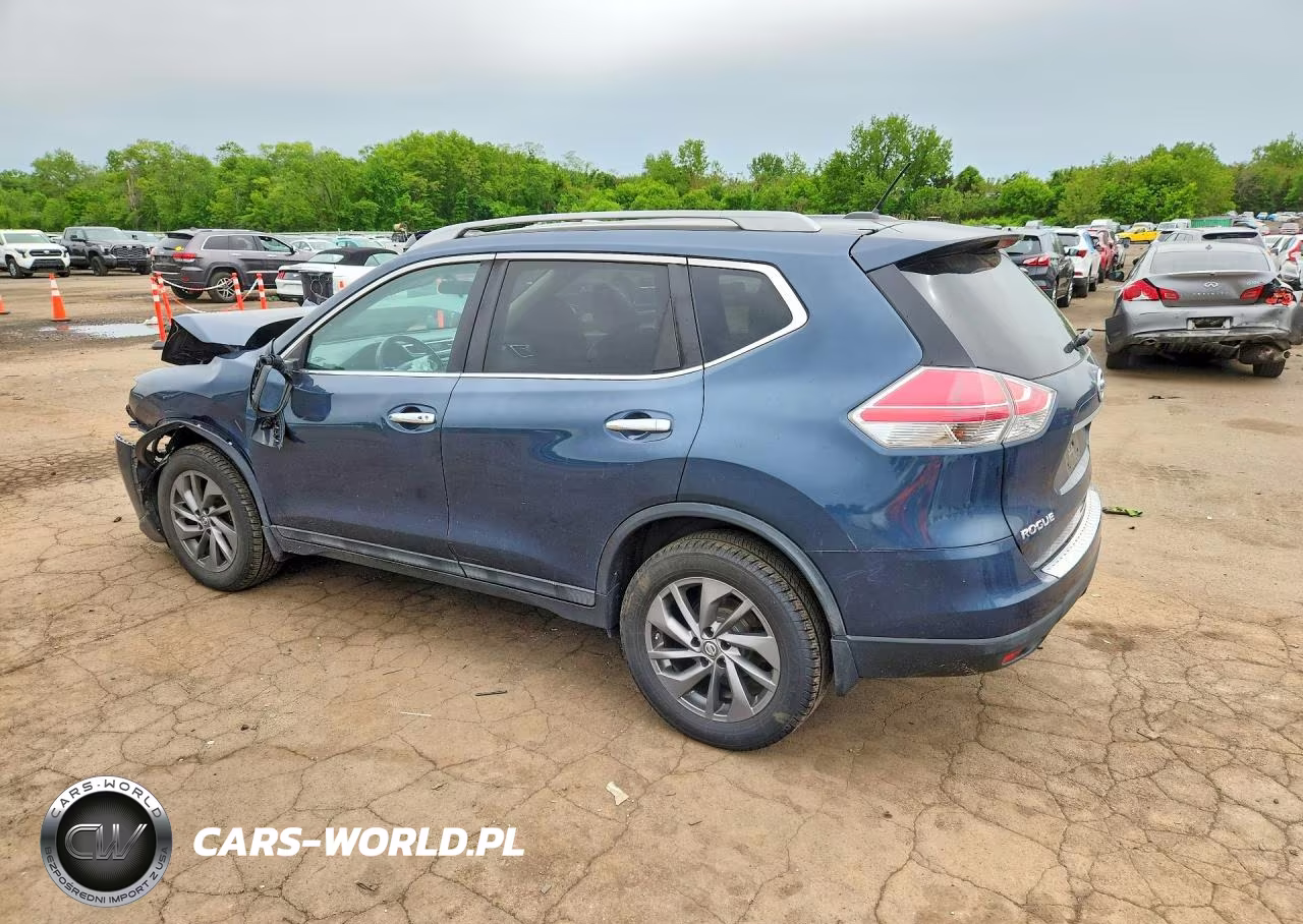 2016 Nissan Rogue Sl VIN:5N1AT2MV9GC741197 - 2