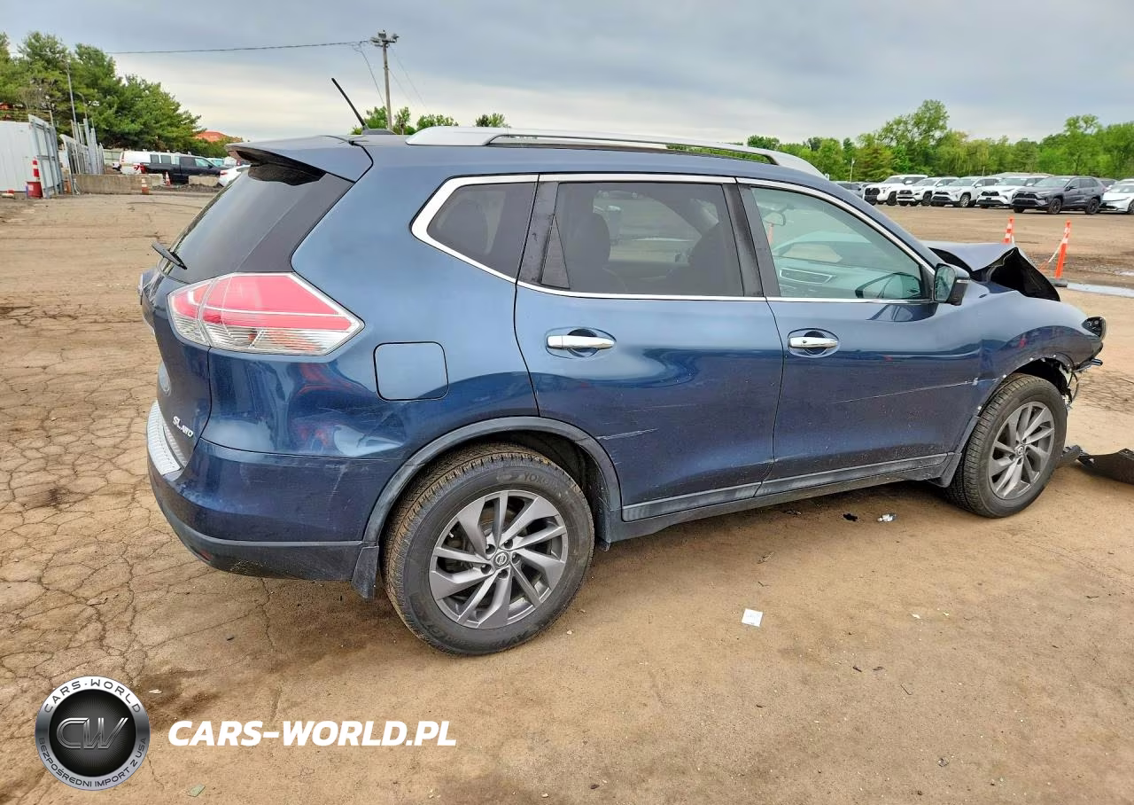 2016 Nissan Rogue Sl VIN:5N1AT2MV9GC741197 - 3