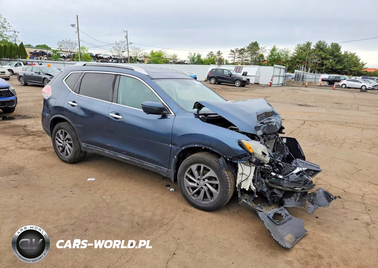 2016 Nissan Rogue Sl VIN:5N1AT2MV9GC741197 - 4