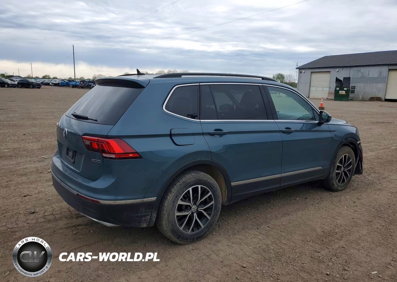 2021 Volkswagen Tiguan Se VIN:3VV2B7AX1MM153949 - 3