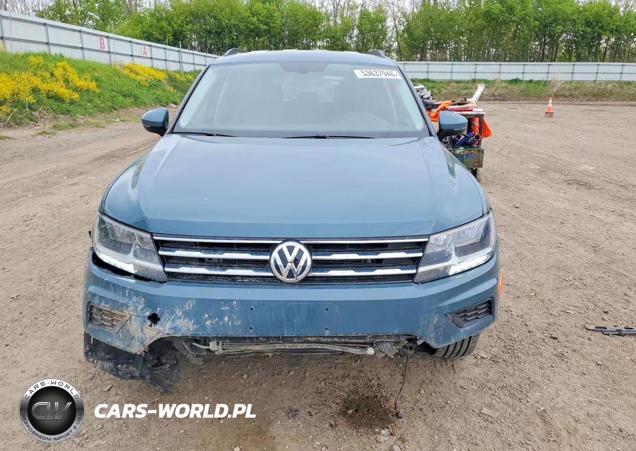2021 Volkswagen Tiguan Se VIN:3VV2B7AX1MM153949 - 5