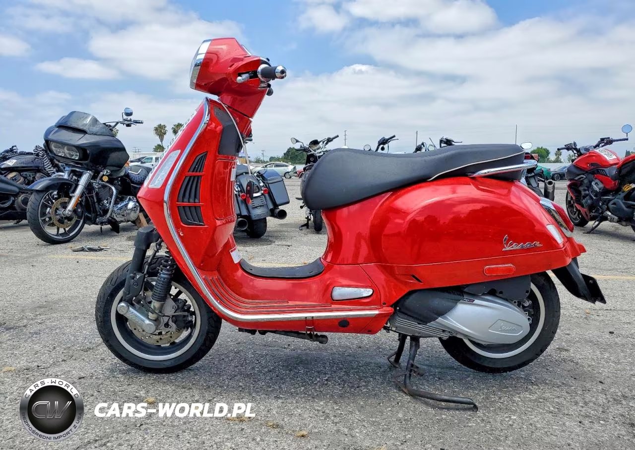 2023 Vespa Gts-Sei Giorni 300 VIN:ZAPMD39M9P5100655 - 3
