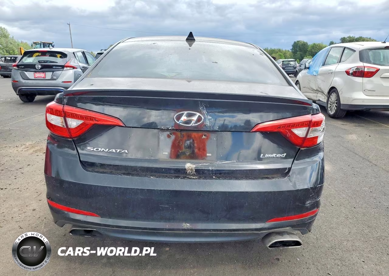 2015 Hyundai Sonata Limited VIN:5NPE34AF2FH126217 - 6