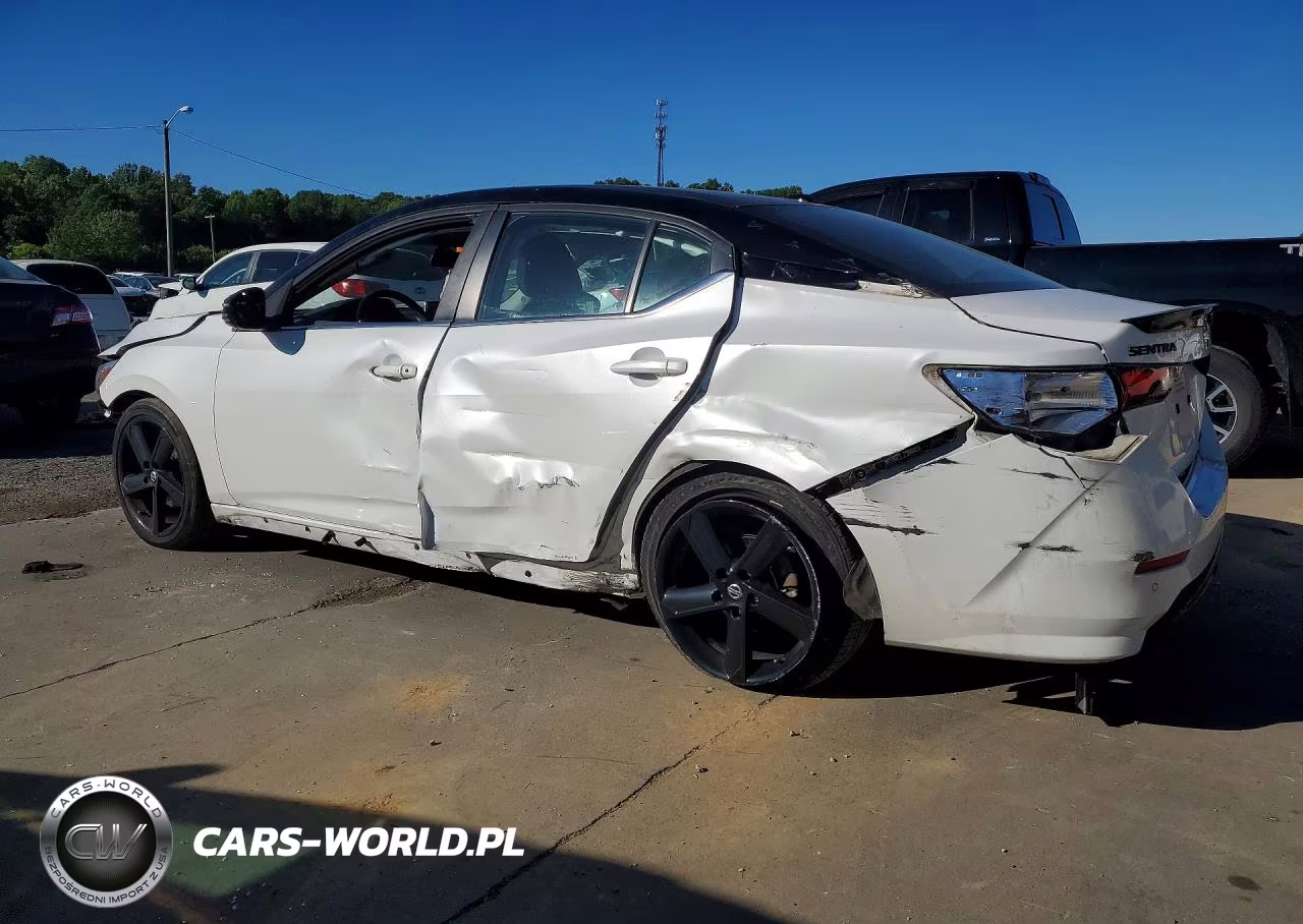 2022 Nissan Sentra Sr VIN:3N1AB8DV4NY206764 - 2